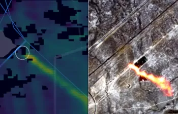 Control satelital de las emisiones de metano de los gasoductos