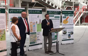 Inaugurado el Centro de Tratamiento de Residuos del Alt Empordà en Pedret i Marzà