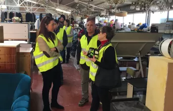 Región de Murcia apoya a las organizaciones de economía social en la gestión de residuos domésticos