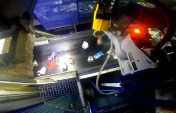 Ferrovial instala en el Ecoparc 4 un equipo robotizado Wall-B para clasificación de residuos