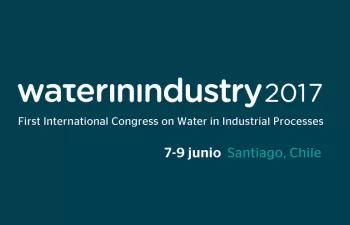 Las principales industrias chilenas participarán en el Congreso Internacional Water in Industry