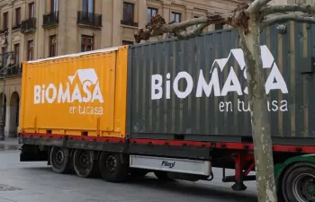 La exposición 'Biomasa en tu Casa' llega a Pamplona
