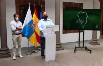 Dos desaladoras portátiles llegan a La Palma para apoyar el abastecimiento de agua de riego