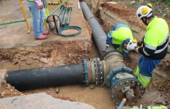 Aqualia renueva 850 metros de la red de agua potable en La Plana d\'Elies de Dénia