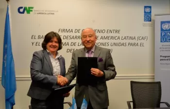 CAF y PNUD profundizan su alianza para promover los ODS en América Latina y el Caribe