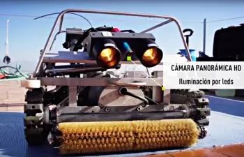 SUEZ Spain realiza pruebas con robots para la limpieza automatizada de depósitos de agua