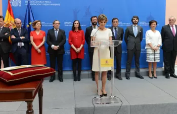 García Tejerina pide compromiso para alcanzar nuevos objetivos a los nuevos altos cargos del MAPAMA