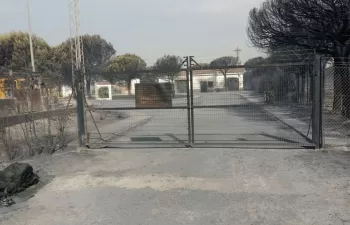 El servicio de agua de Moguer y Mazagón funciona correctamente a pesar del incendio en la zona