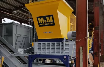 M&M Waste Solutions tiene como objetivo impulsar el reciclaje gracias a la trituradora RS100 de UNTHA