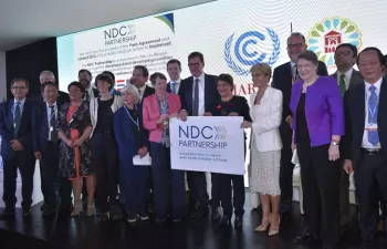 Nace la Asociación NDC, una coalición de países para asegurar que la acción climática sea rápida y efectiva