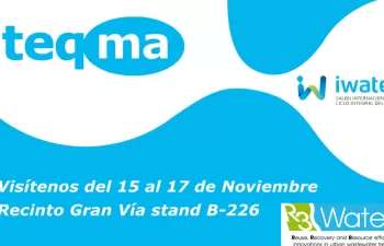 teqma participará en la primera edición del salón Iwater en Barcelona