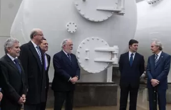 Arias Cañete afirma en la inauguración de la ETAP de Ourense que Galicia recibirá más de 165 millones de euros en proyectos hídricos