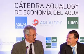 La UNED y Fundación Aquae presentan la Cátedra Aqualogy de Economía del Agua