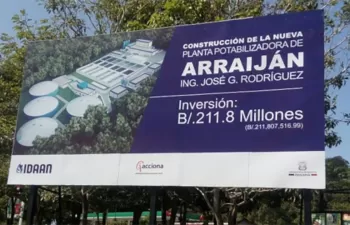 ACCIONA comienza la construcción de la potabilizadora de Arraiján en Panamá