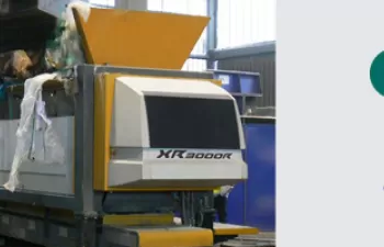 La empresa austriaca de gestión de residuos A.S.A. prueba el nuevo triturador UNTHA XR3000R con excelentes resultados