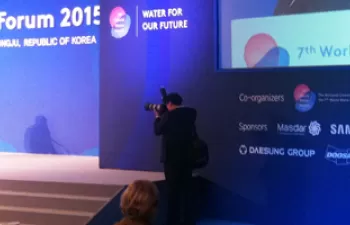 La delegación de España participa en la inauguración del VII Foro Mundial del Agua en Corea