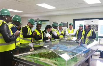 Una Delegación de la República Democrática del Congo conoce el Complejo Mediombiental de Sogama