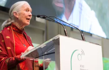 Ecovidrio distingue a Jane Goodall como \'Personalidad Ambiental del Año 2016\' en la XVII de sus Premios Periodísticos
