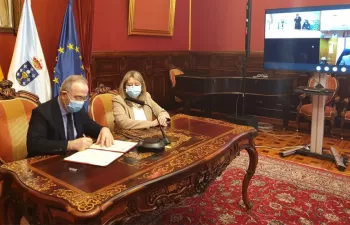 Suscrito el convenio para la ejecución y explotación de la nueva depuradora de Silvouta