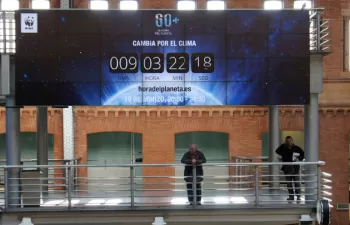 \'La Hora del Planeta\' bate récords con la participación de 178 países