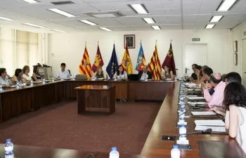 Se celebra una mesa de trabajo sobre el proyecto Life de ríos efímeros Life + Trivers