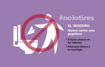 El uso del inodoro como papelera aumenta hasta en un 18% el coste de mantenimiento del alcantarillado
