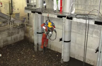 Operación de mantenimiento en la depuradora La Ranilla: un trabajo en condiciones extremas