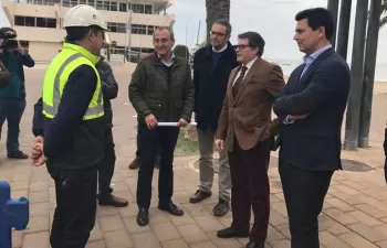 Las obras de la red de saneamiento de Santiago de la Ribera mejorarán las aguas depuradas para regadío
