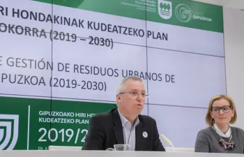 Luz verde al nuevo Plan Integral de Gestión de Residuos Urbanos de Gipuzkoa