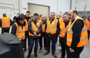 Inauguradas las nuevas instalaciones de la planta de reciclaje de Aspace en Aoiz
