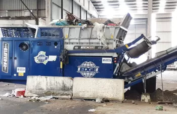 Un triturador EDGE Slayer XL para el reciclaje de residuos en Soria