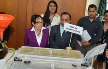 Biolixiviación para el tratamiento de los residuos de pilas y baterías