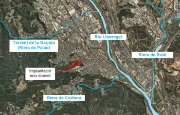 Sale a información pública el proyecto para incrementar la garantía de agua en Sant Andreu de la Barca