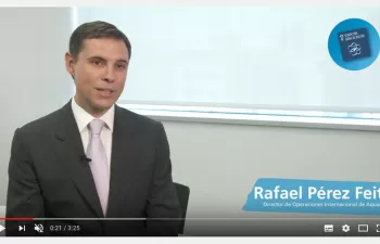 Rafael Pérez Feito: \"El ODS \'Alianzas para lograr los objetivos\' resulta especialmente importante para Aqualia\"