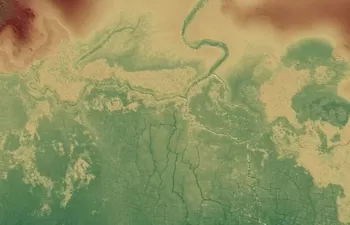 La huella ambiental de los humedales mayas