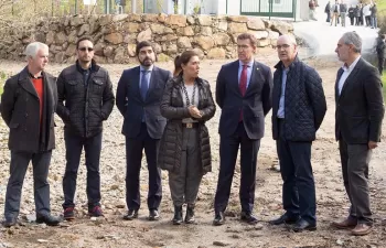 Feijóo: \"El objetivo es garantizar el saneamiento a los núcleos superiores a 50 habitantes\"