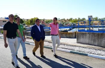 Zafra reestrena depuradora tras una inversión de 400.000 euros