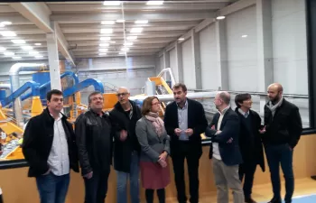 Elena Cebrián: \"La planta de Guadassuar ejemplifica el cambio en la política de residuos del Consell\"