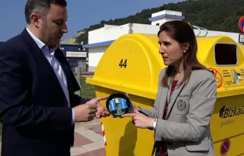 La Diputación de Bizkaia optimizará la recogida de residuos instalando sensores en los contenedores