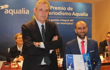 Francisco Jiménez, ganador del II Premio de Periodismo Aqualia