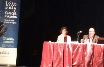 Aqualia abre el debate sobre la reutilización del agua en Las islas Pitiusas