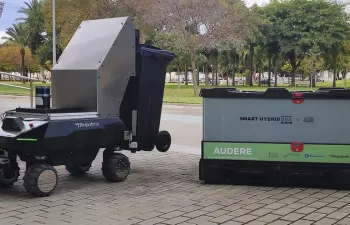 Robots 5G para optimizar la gestión de los residuos urbanos