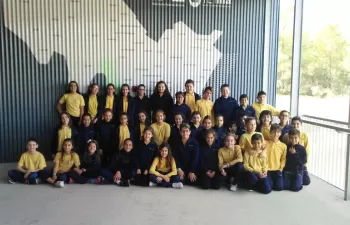 150 estudiantes de Canals visitan la Planta de Tratamiento de Residuos de Algimia