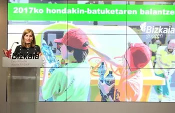 La tasa de recogida selectiva para reciclaje crece un 4,65% en Vizcaya durante 2017