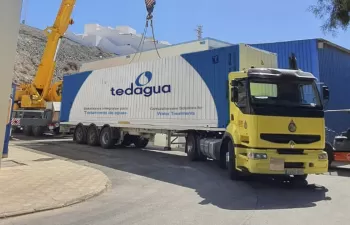 Tedagua concluye la instalación de seis plantas desaladoras contenerizadas en Fuerteventura