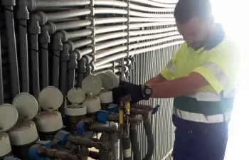 Campaña de renovación de contadores de agua en Candelaria