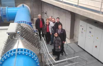 El Ayuntamiento de El Puig de Santamaría visita las intalaciones del Grupo Aguas de Valencia