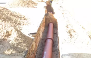 Saint-Gobain PAM mejora el saneamiento de Cala Morell con las tuberías de la gama Integral