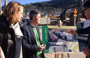 Arrancan las obras del punto limpio de recogida de residuos de Ubrique