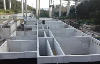 Las obras de ampliación de la ETAP de La Ablaneda alcanza el 85% de ejecución